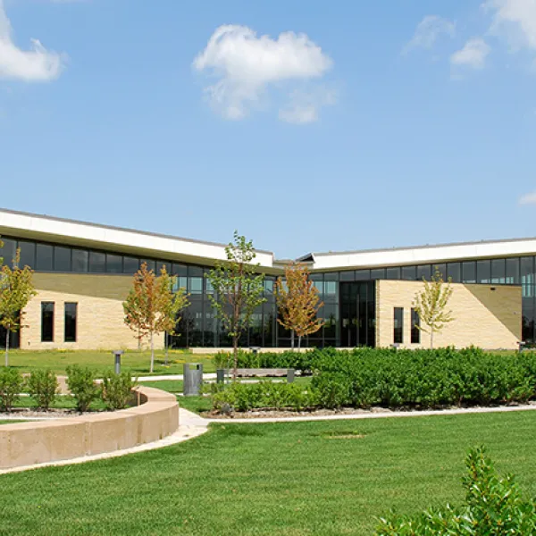 Exterior of Maple Grove Library
