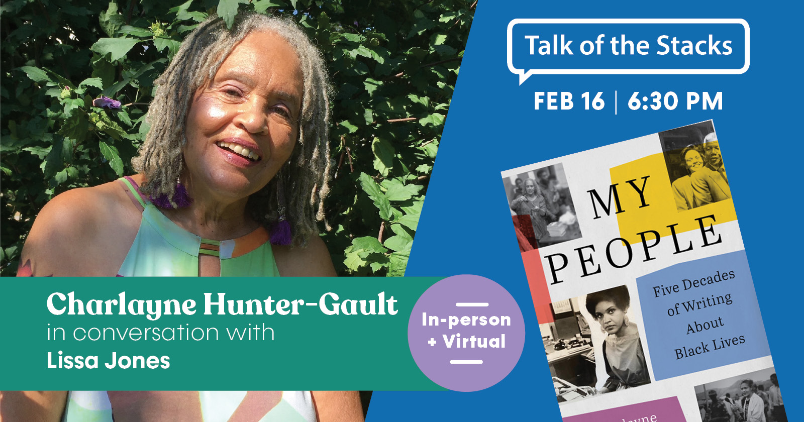 Charlayne HunterGault Friends of the Hennepin County Library