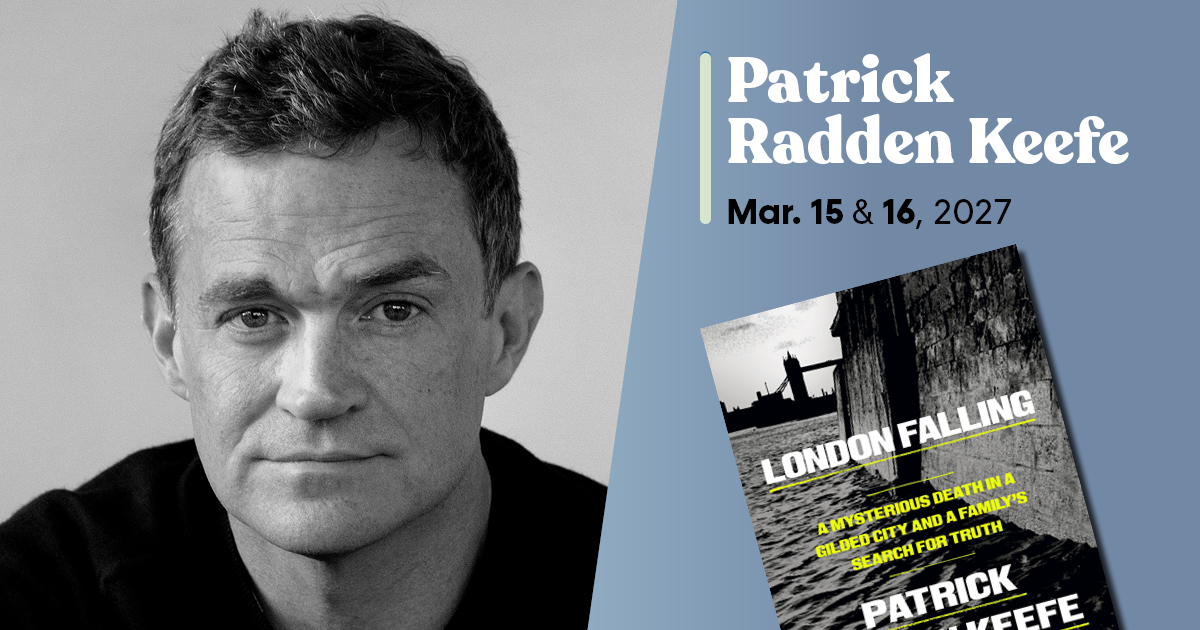 Patrick Radden Keefe | Friends of the Hennepin County Library
