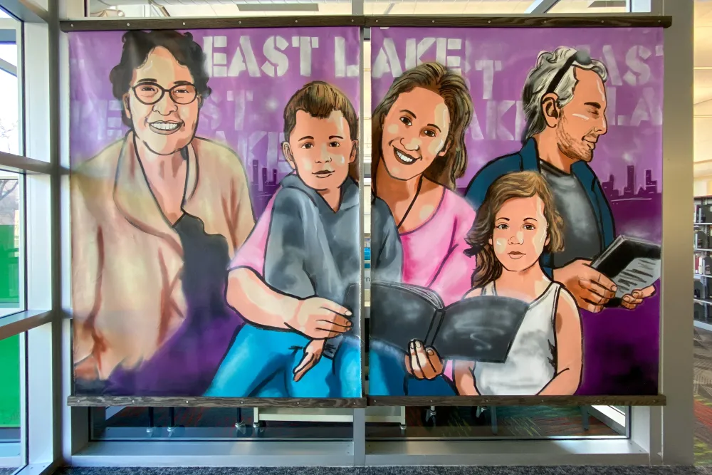 East Lake mural