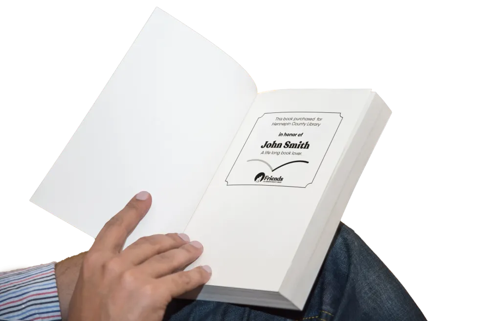 Tribute Book Plate