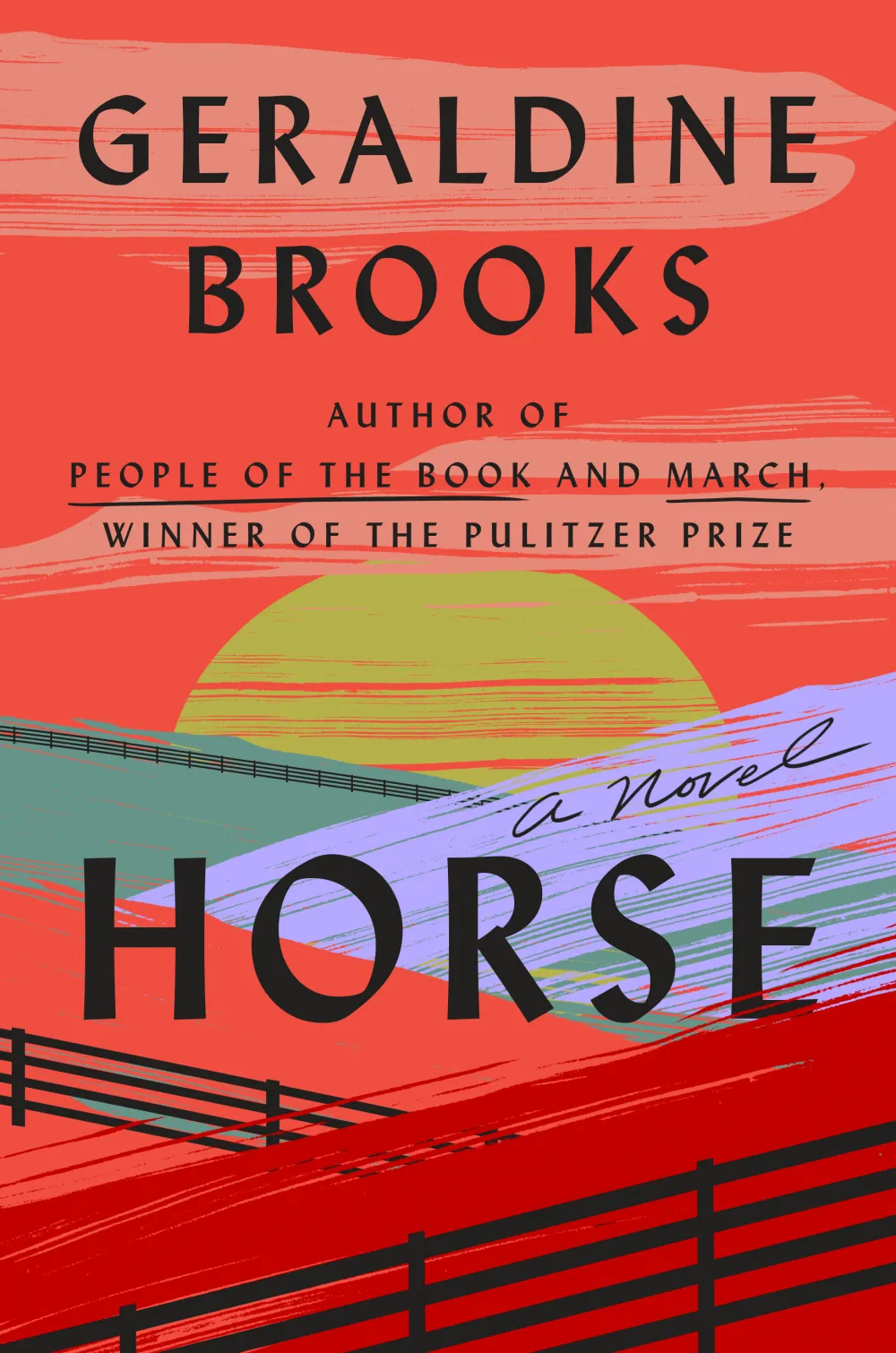 Horse by Geraldine Brooks book cover