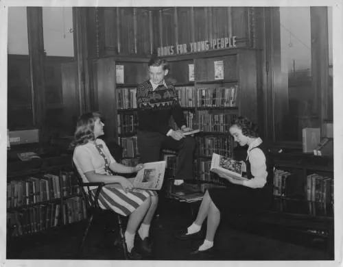 Books for young people, 1940s