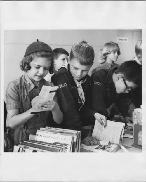 Fifth annual book fair, 1959