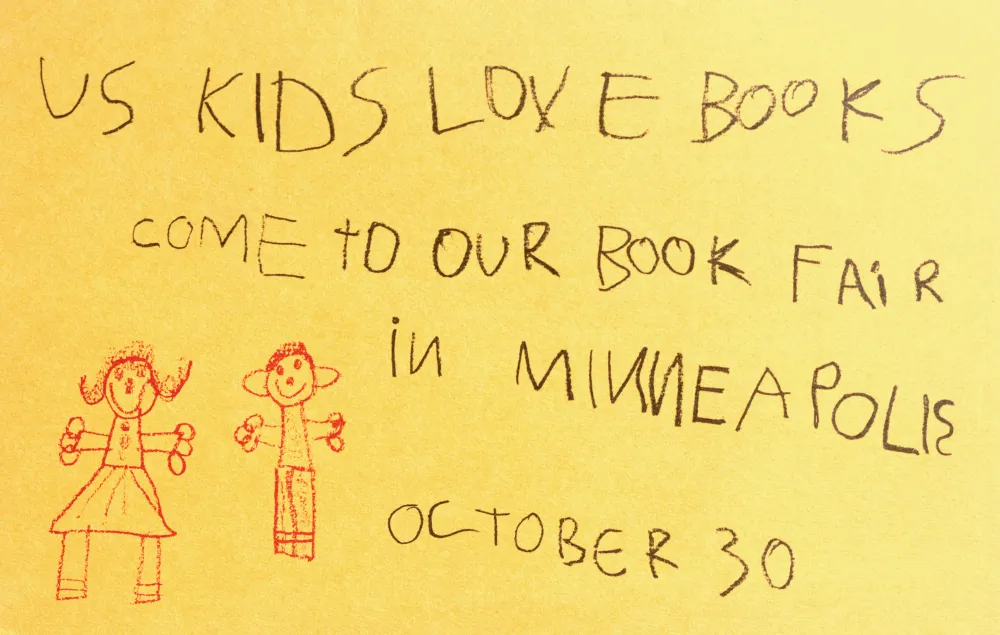 book fair brochure