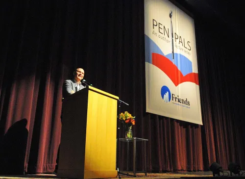 Anthony Doerr at Pen Pals stage