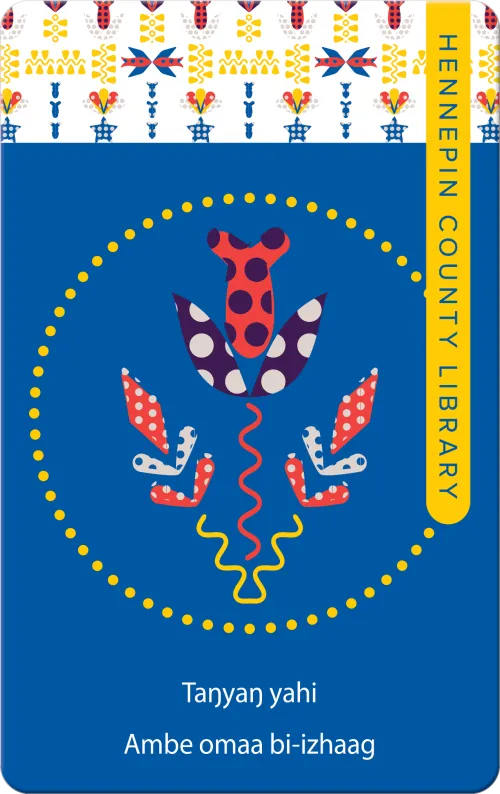 Native library card design