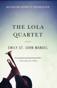 Book cover showing a man playing the trumpet