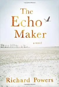 Book cover showing a snowy field