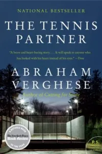 The Tennis Partner by Abraham Verghese book cover