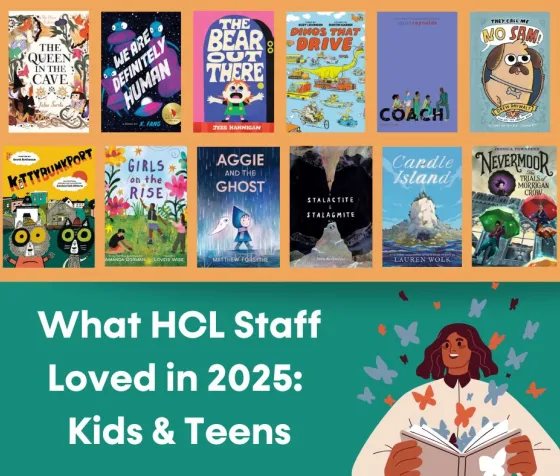 HCL Staff favorite kids and teens book covers