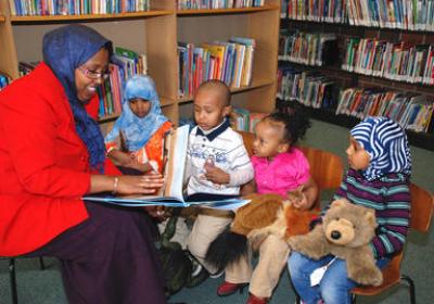 Somali storytime at the library