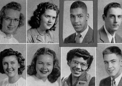 Collection of yearbook photos from digital collections