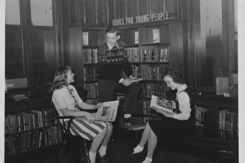 Books for young people, 1940s