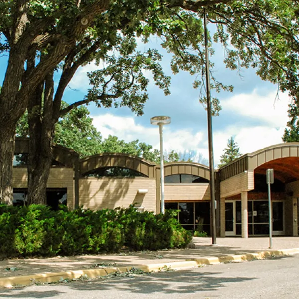 Exterior of Augsburg Park Library
