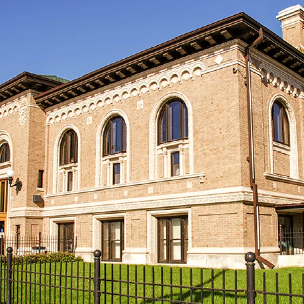 Exterior of Franklin Library