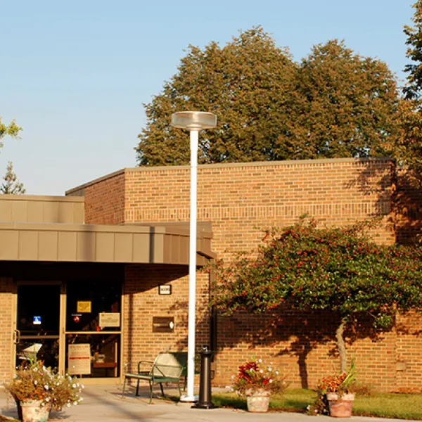 Exterior of Golden Valley Library