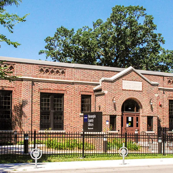 Exterior of Roosevelt Library